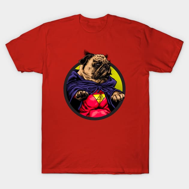 Dogster Druid T-Shirt by ThirteenthFloor